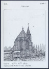 Crillon (Oise) : église XIIe-XVIe siècle - (Reproduction interdite sans autorisation - © Claude Piette)