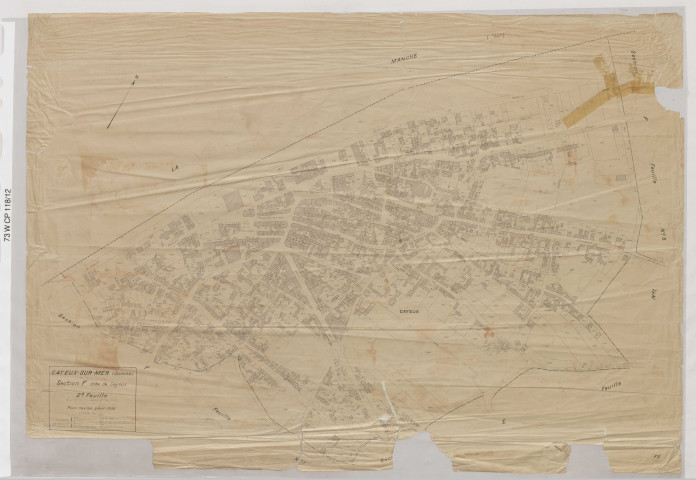 (plan non référéncé ligne créée par Archimaine)