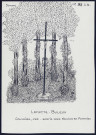 Lamotte-Buleux : calvaire en fer - (Reproduction interdite sans autorisation - © Claude Piette)