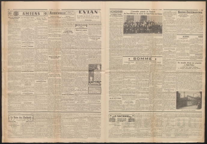 Le Progrès de la Somme, numéro 21326, 1er février 1938