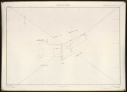 Plan du cadastre rénové - Doullens : section ZE