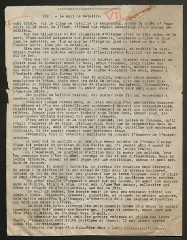 Témoignage de Anonyme 4 et correspondance avec Jacques Péricard