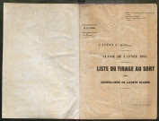 Tirage au sort (arrondissement de Péronne) de l'année 1855