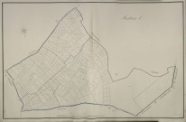 Plan du cadastre napoléonien - Beauquesne (Beauquesnes) : C
