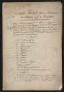 Délibérations et arrêtés du conseil général du district : 15 septembre 1790-4 février 1793