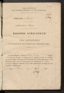 Registre indicateur, de Abbart à Delsaux, registre n° 1 (Péronne)