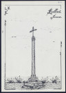 Fieffes : croix de fer sur colonne - (Reproduction interdite sans autorisation - © Claude Piette)