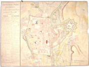 Plan de la ville d'Amiens et de sa citadelle