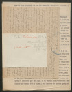 Témoignage de Cote Colisson, Charles et correspondance avec Jacques Péricard