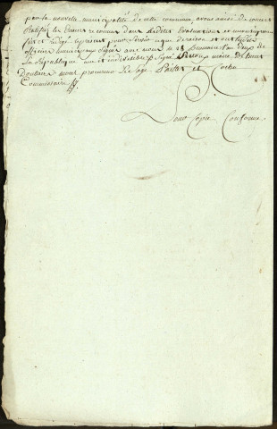 Etat d'évaluation des habitations de la paroisse d'Onvillers avec les noms et qualités des particuliers, 4 mai 1793