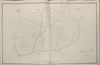 Plan du cadastre napoléonien - Atlas cantonal - Dompierre-Becquincourt (Dompierre) : D