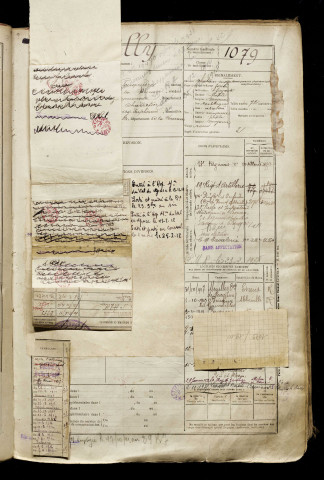 Depoilly, Clément Cyrille, né le 07 juin 1890 à Feuquières-en-Vimeu (Somme), classe 1910, matricule n° 1079, Bureau de recrutement d'Abbeville