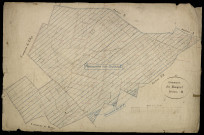 Plan du cadastre napoléonien - Bosquel (Le) : D