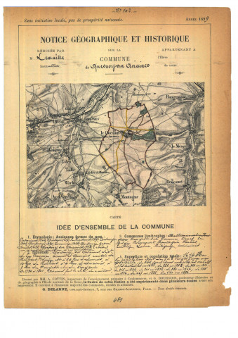 Quesnoy Sur Airaines : notice historique et géographique sur la commune