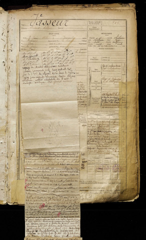 Vasseur, Médard Arthur, né le 08 juin 1878 à Berneuil (Somme), classe 1898, matricule n° 205, Bureau de recrutement d'Abbeville