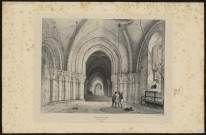 Notre -Dame de Senlis. Galerie supérieure. Picardie