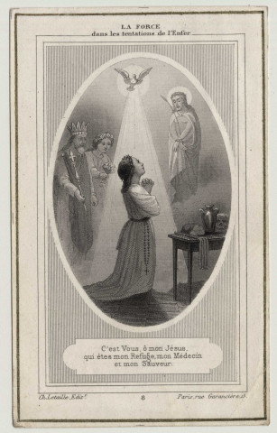 La Force dans les tentations de l'Enfer