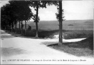 Circuit de Picardie - Le virage du Circuit des motos sur la route de Longueau à Demuin