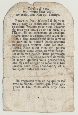 Je dis amen à toutes vos volontés ô mon Dieu. la Croix, la Couronne d'épines et le Sacré Coeur de Jésus