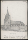 Andainville : l'église Saint-Vast - (Reproduction interdite sans autorisation - © Claude Piette)