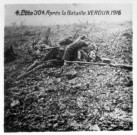Après la bataille Verdun 1916