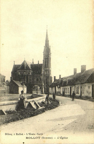 Rollot (Somme). L'église