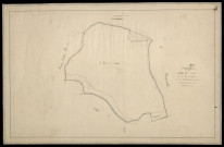 Plan du cadastre napoléonien - Canaples : Bois de Canaples (Le), B2