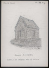 Houvin-Houvigneul (Pas-de-Calais) : chapelle en briques dans le village - (Reproduction interdite sans autorisation - © Claude Piette)