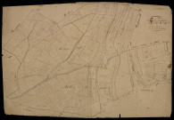 Plan du cadastre napoléonien - Saint-Aubin-Montenoy (Saint-Aubin) : A, B1 et B2