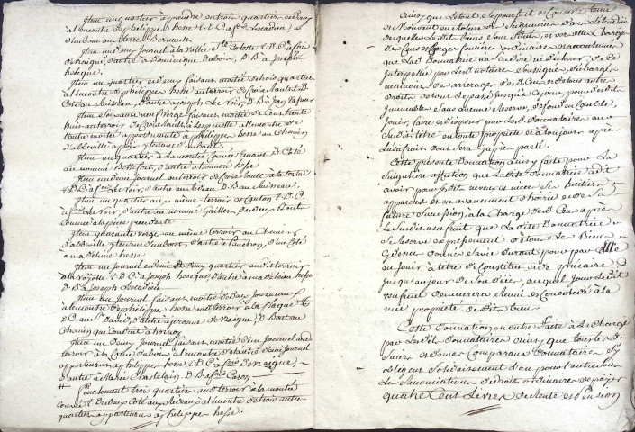 Etude de Me Jean Tubert à Amiens (étude n°11). Minutes de l'année 1771