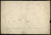 Plan du cadastre napoléonien - Vauchelles-Les-Quesnoy : B