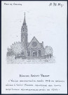 Biache-Saint-Vaast (Pas-de-Calais) : l'église reconstruite après 1918 - (Reproduction interdite sans autorisation - © Claude Piette)