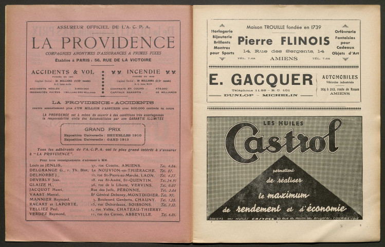 L'Automobile au Pays Picard. Revue mensuelle de l'Automobile-Club de Picardie et de l'Aisne, 281, février 1935