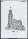 Laberlière (Oise ) : l'église - (Reproduction interdite sans autorisation - © Claude Piette)