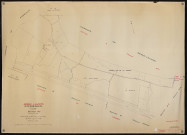 Plan du cadastre rénové - Grand-Laviers : section D1