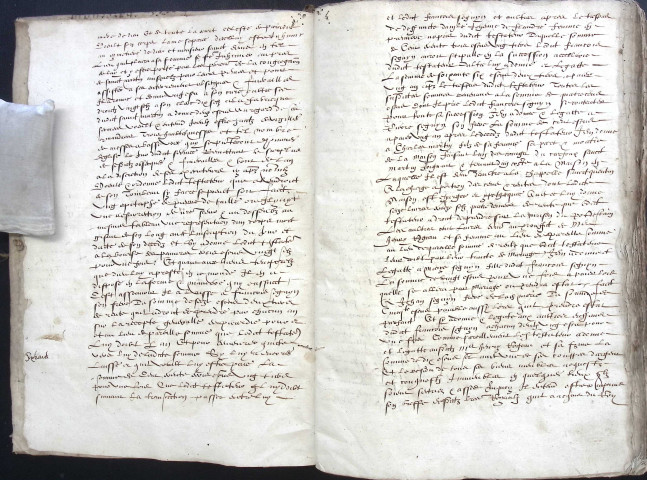 Etude de Me Martin Miraulmont à Amiens (étude n°21). Minutes des années 1588-1591