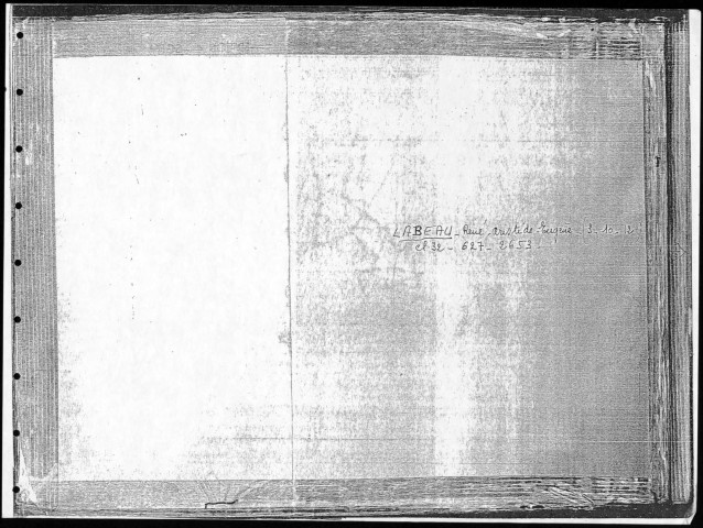 Table alphabétique du contingent 1932 - lettres L à O : bureaux de recrutement de la Deuxième Région Militaire (Départements du Nord, du Pas de Calais, de l'Aisne, de l'Oise, de la Somme, de l'Eure et de la Seine-Maritime)