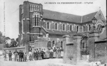 La Grève de Fessenneville. l'église