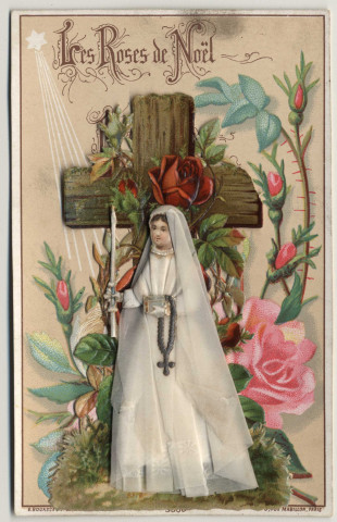 Les roses de Noël. Une communiante