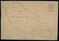 Plan du cadastre napoléonien - Montigny-sur-L'hallue (Montigny) : tableau d'assemblage