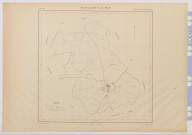 Plan du cadastre rénové - Aizecourt-le-Bas : tableau d'assemblage (TA)