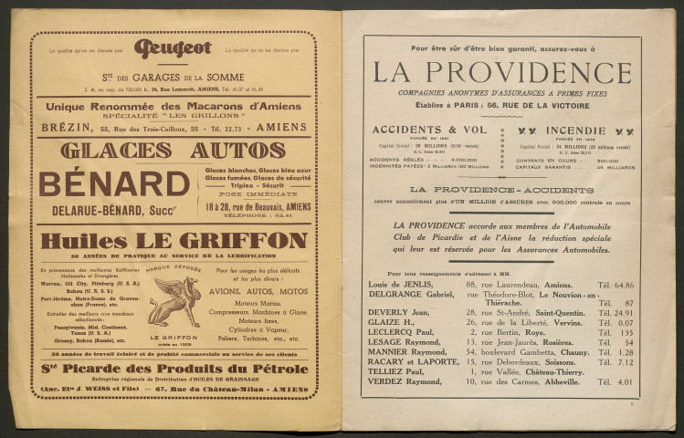 L'Automobile au Pays Picard. Revue mensuelle de l'Automobile-Club de Picardie et de l'Aisne, 328, janvier 1939