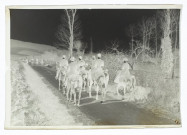 Chasse à courre Cuverville - février 1914