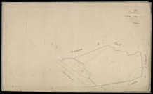 Plan du cadastre napoléonien - Lancheres : Bois de Lanchères (Le), D2