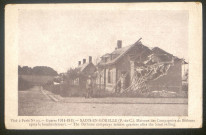 Guerre 1914-1915, Sains-en-Gohelle : maisons des compagnies de Béthune