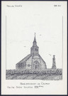 Berlencourt-le-Cauroy (Pas-de-Calais) : église Saint-Sulpice XVIe - (Reproduction interdite sans autorisation - © Claude Piette)