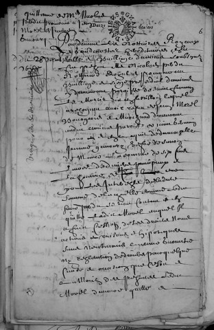 Etude de Me Henri Louette à Amiens (étude n°22). Minutes de l'année 1678