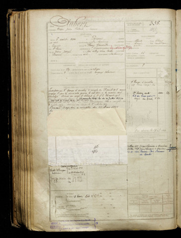 Aubert, Roger Jules Robert, né le 06 août 1900 à Péronne (Somme), classe 1920, matricule n° 358, Bureau de recrutement de Péronne