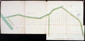 Plan d'une partie du terroir de Camon et de Longueau