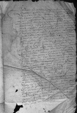 Etude de Me François De Saint-Fuscien à Amiens (étude n°18). Minutes de l'année 1624